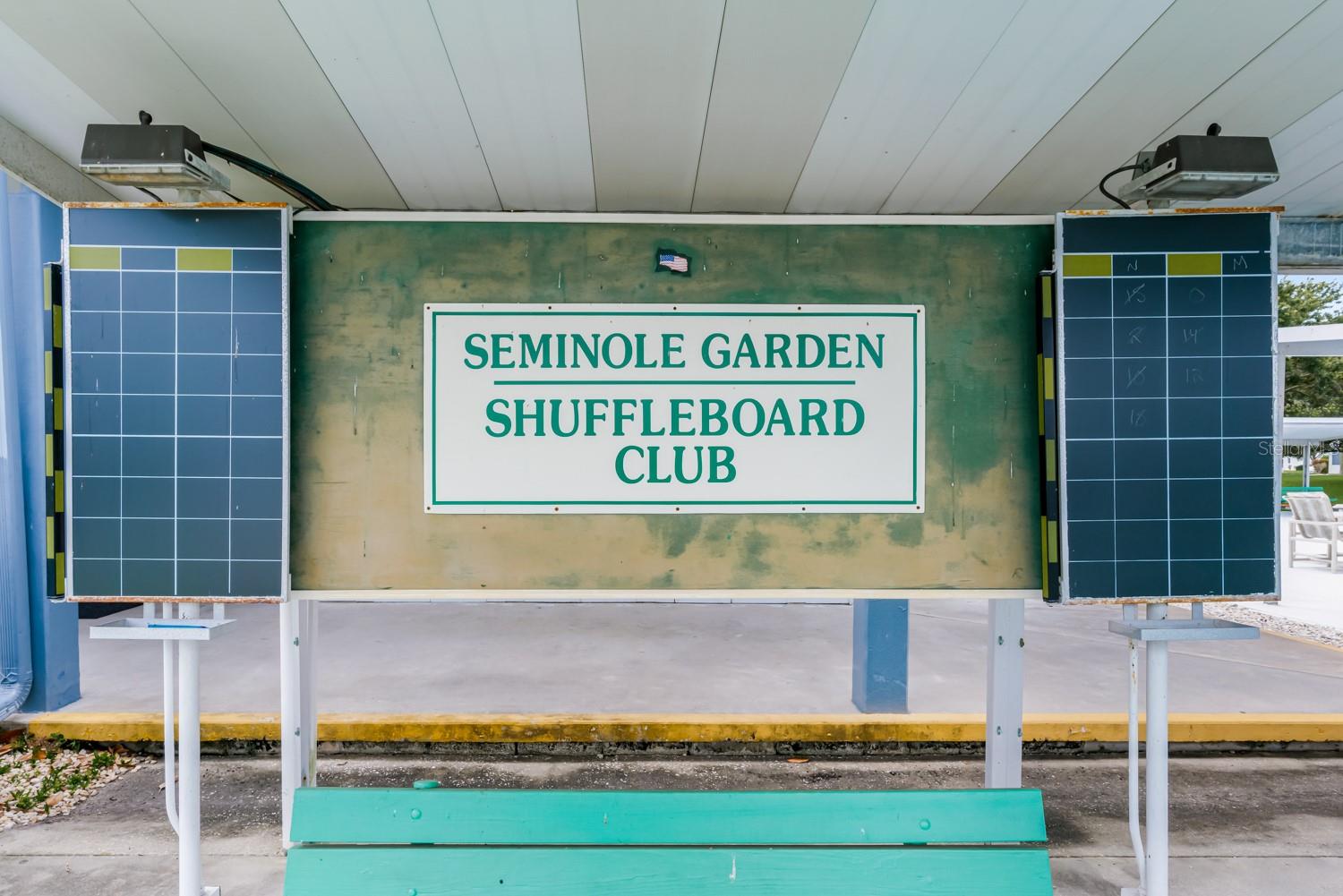 Shuffle Board Area