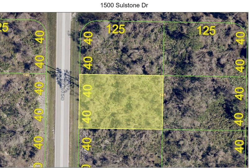Residential Single Family building lot