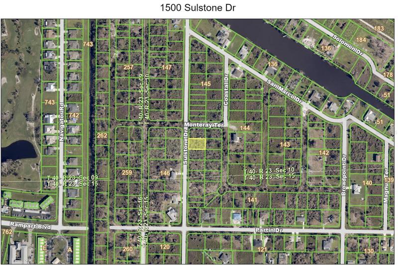 building lot in waterfront community