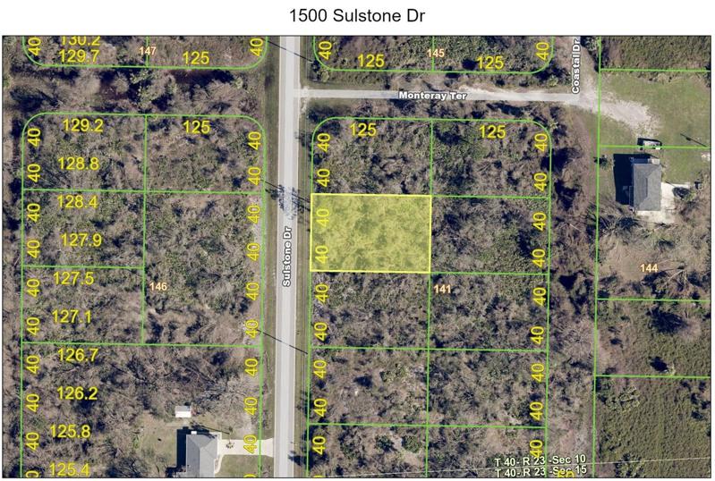 1/4 acre lot