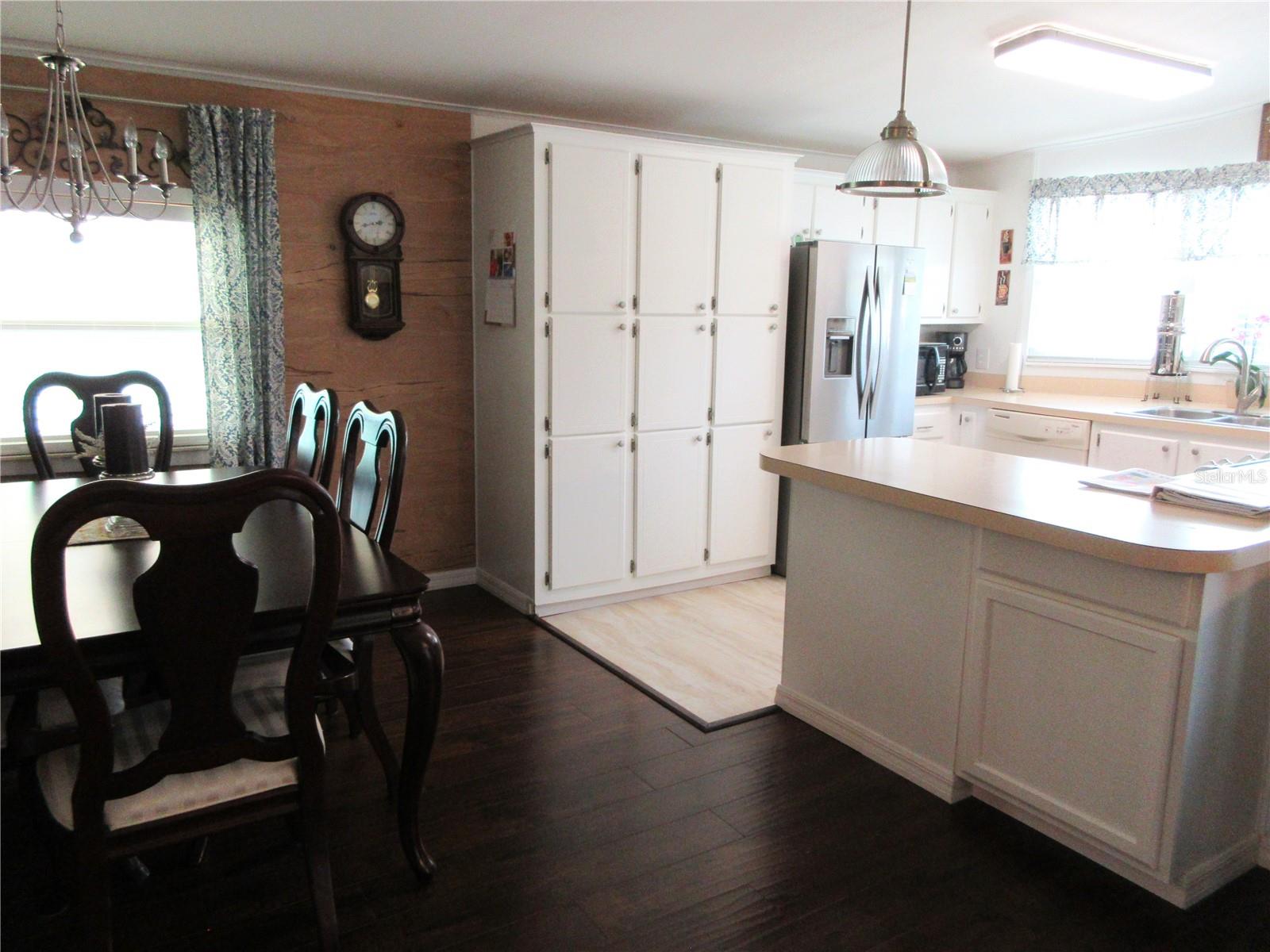 Dining and Kitchen view