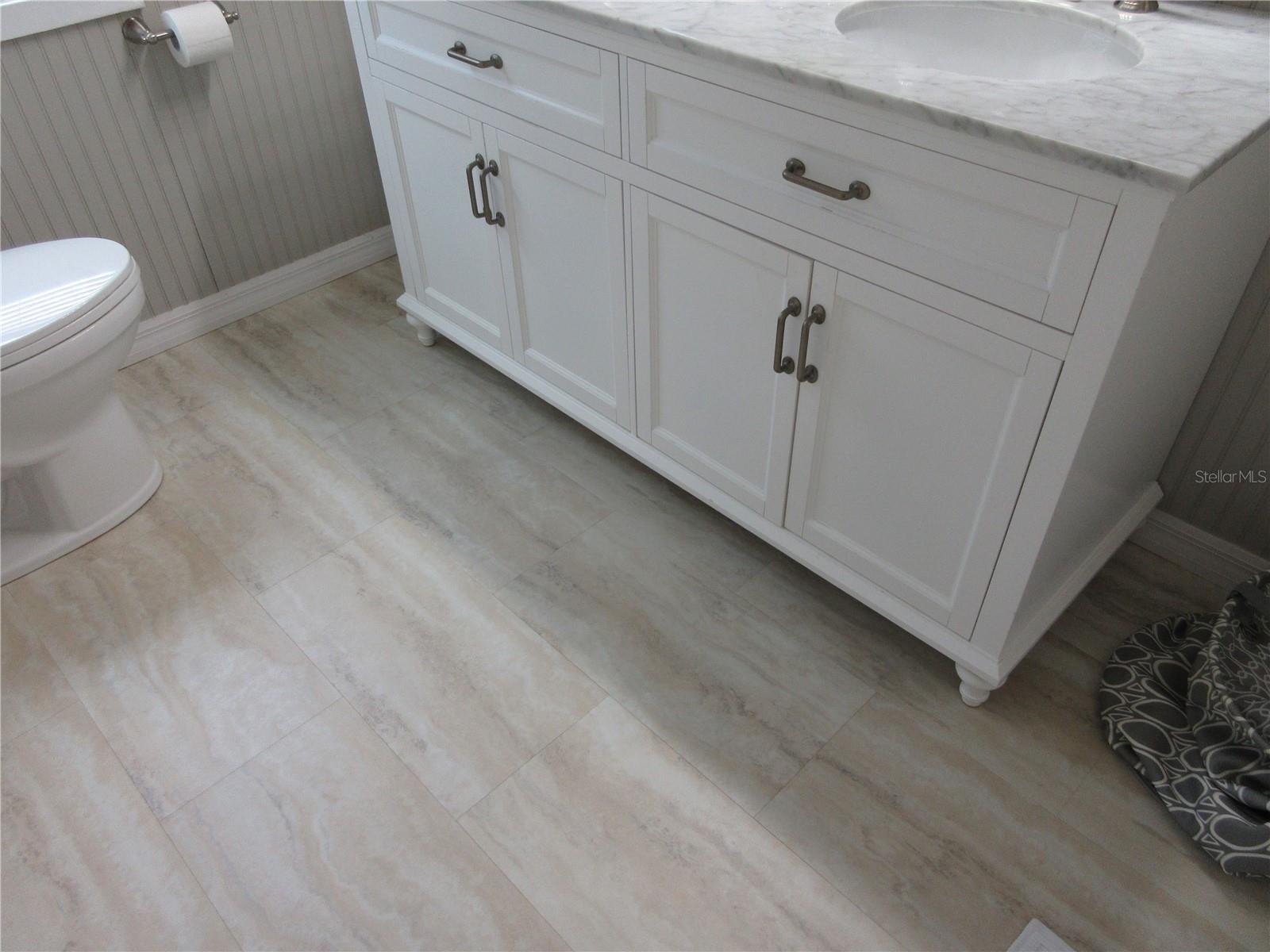 Newer Vinyl tiles- Master bath