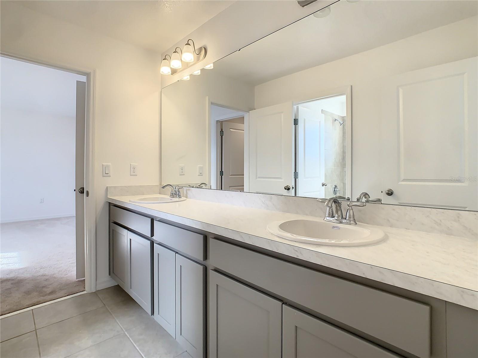 Jack and Jill bathroom