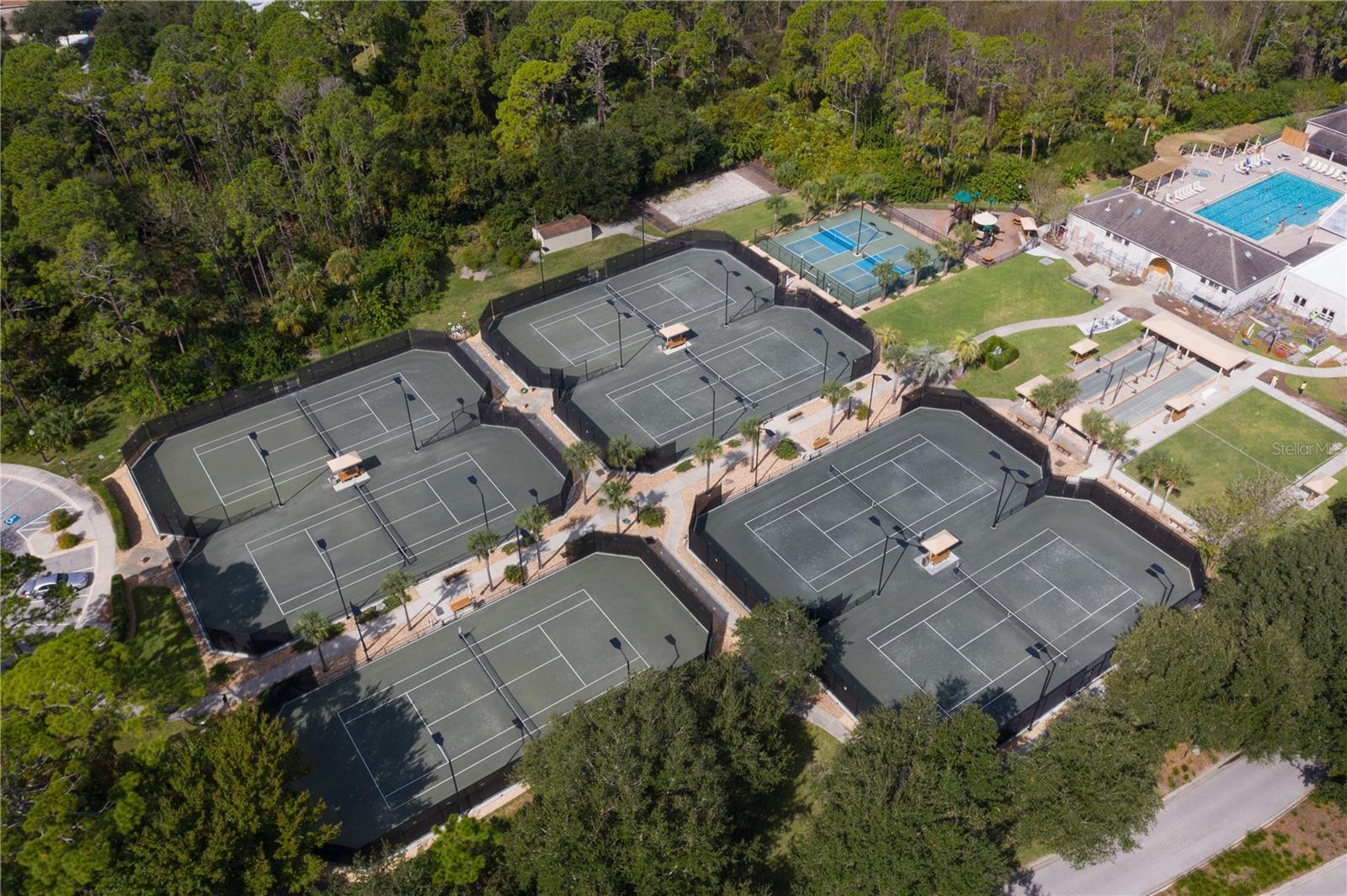 Tennis, Pickleball, Pools, Fitness and Restaurants