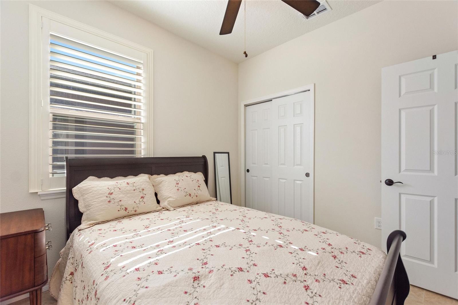 Guest bedroom updated with California Closets
