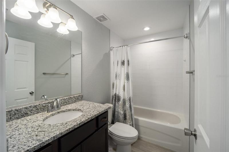 Hall Bath with Tub/Shower combo