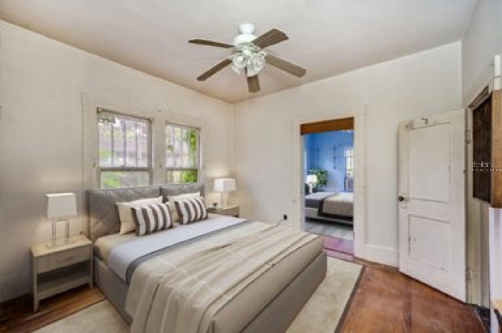 "Virtually Staged" Bedroom 2