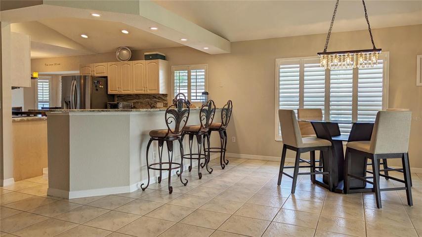 Kitchen and dining