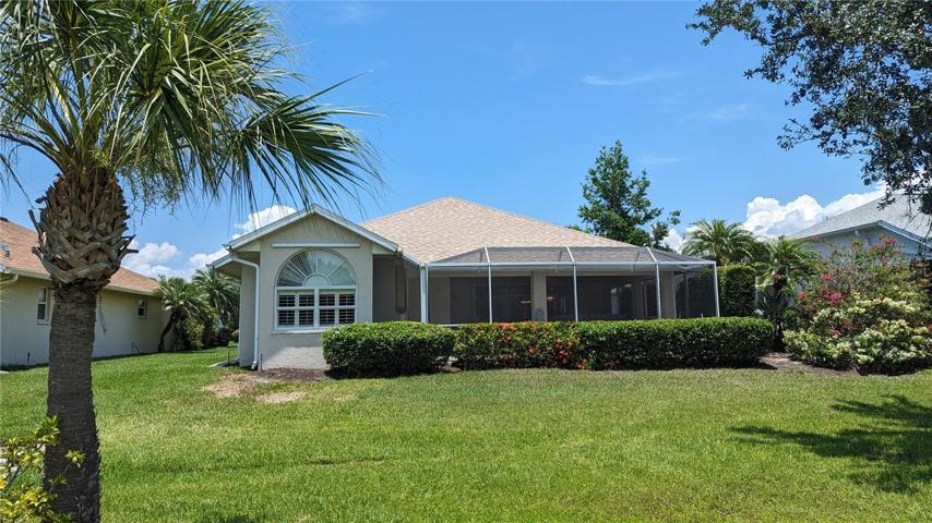 Rear of home