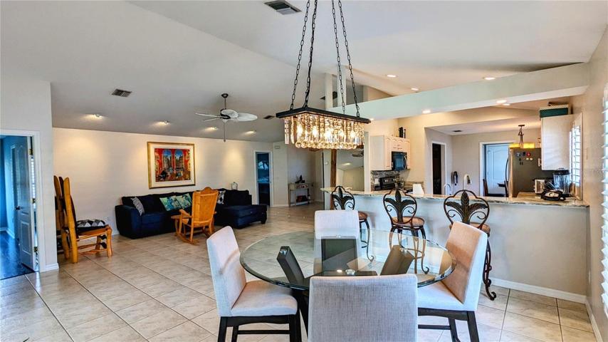 Wide open concept