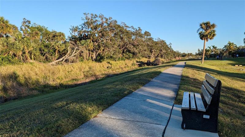 Venice Palms Community walking path