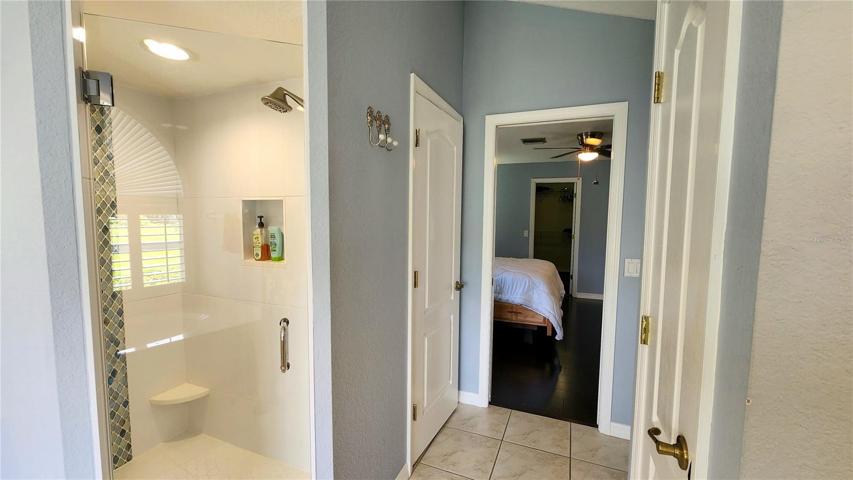 Owners' suite shower