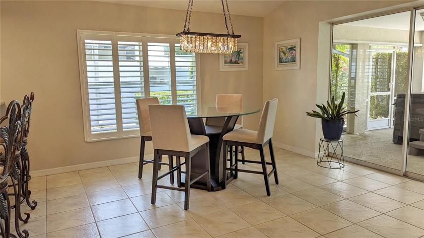 Dining area