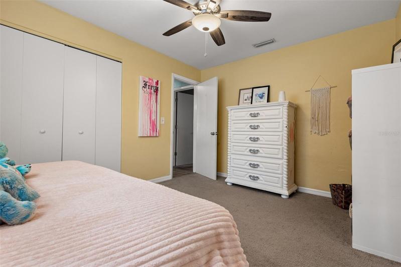 Bedroom 3 is spacious