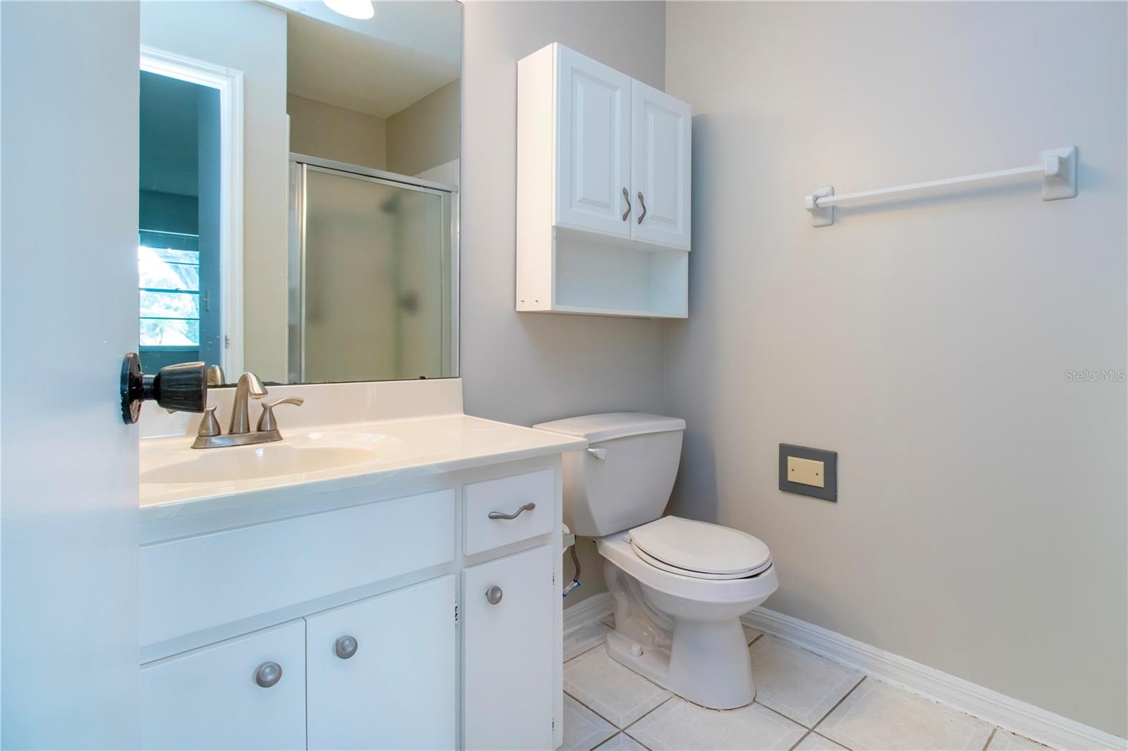 Master bath with walk-in shower.