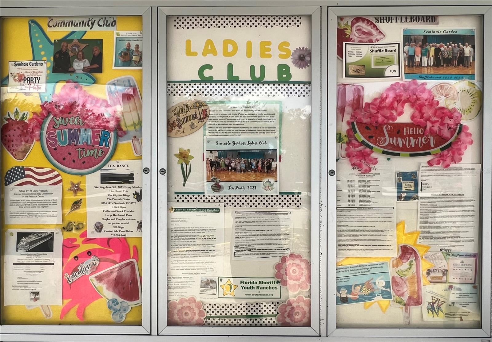 Enjoy group activites throughout the year!