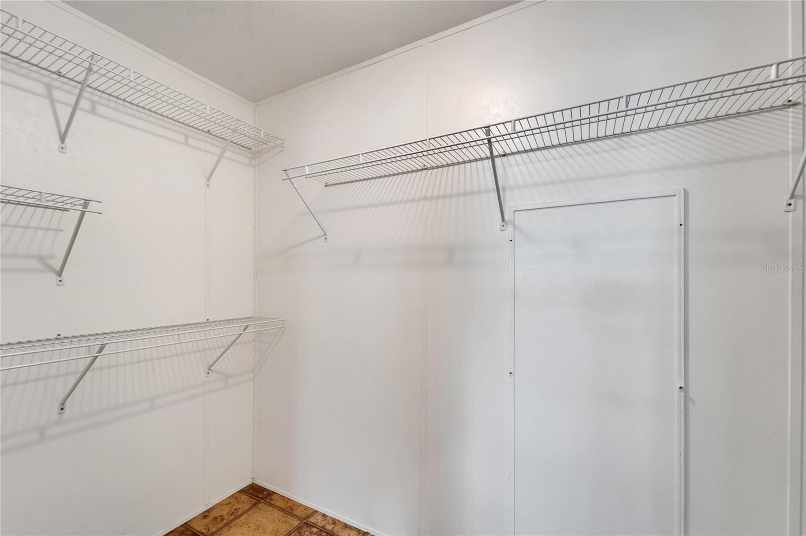 Large walk-in closet