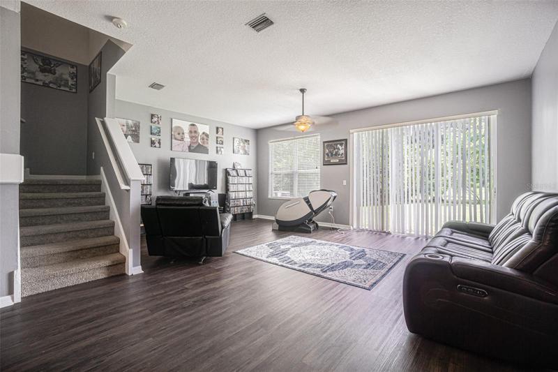 Spacious and bright living room