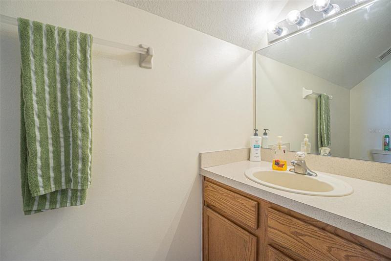 Downstairs half bath