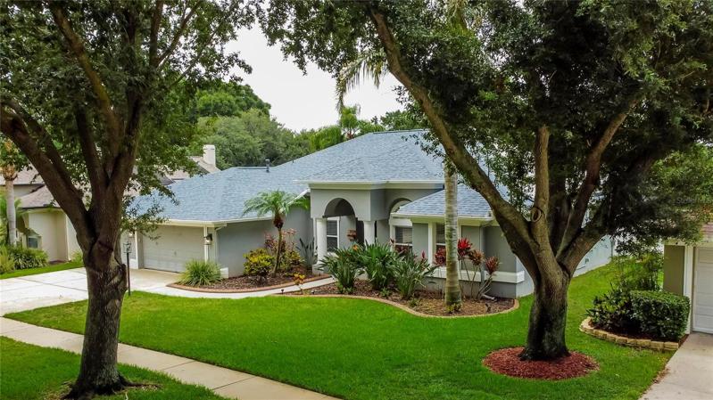 Side view of home