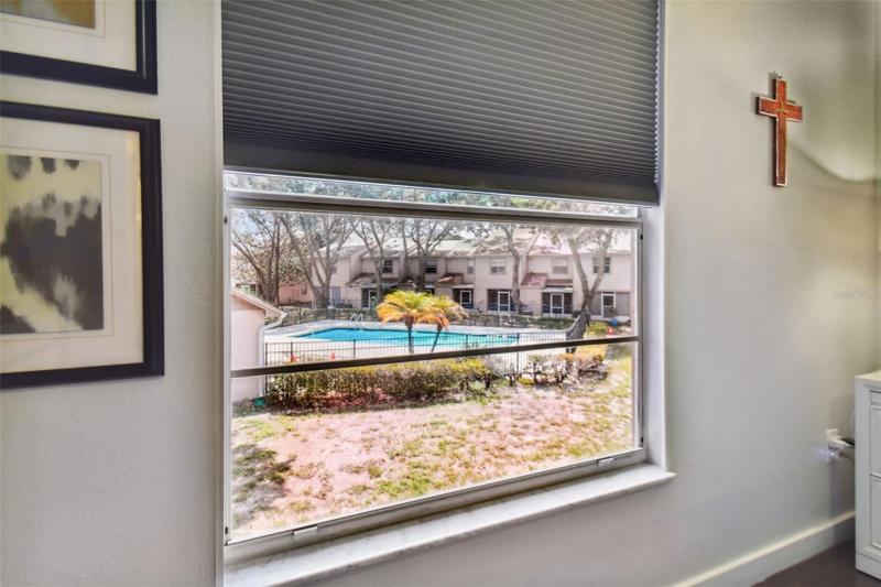 POOL VIEW PRIMARY BEDROOM