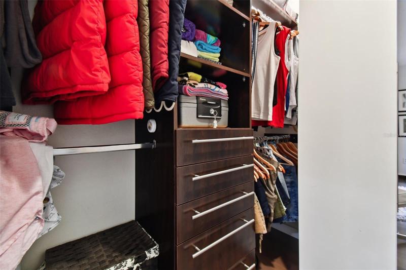 BUILTIN CLOSET #2  SECOND LEVEL