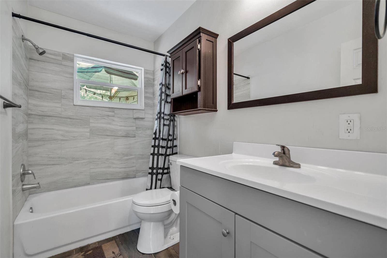 Hallway bathroom