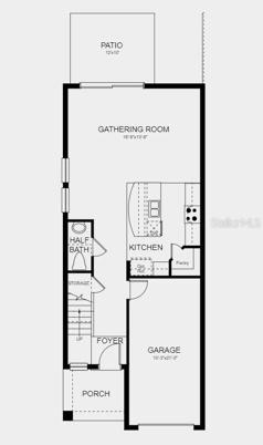 Design upgrades include: Quartz countertops, cabinetry, flooring, garage door opener, blinds throughout the house, washer, dryer and refrigerator included.
