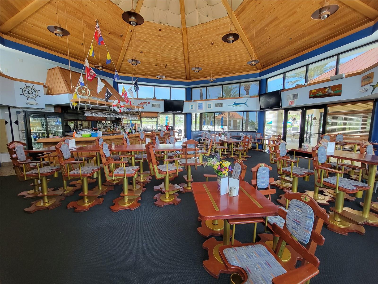 Poolside Restaurant In Community