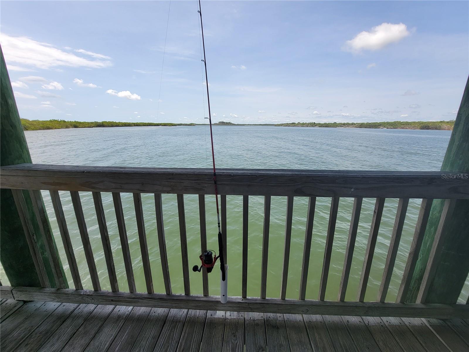 Fishing Dock w/ Prep Table