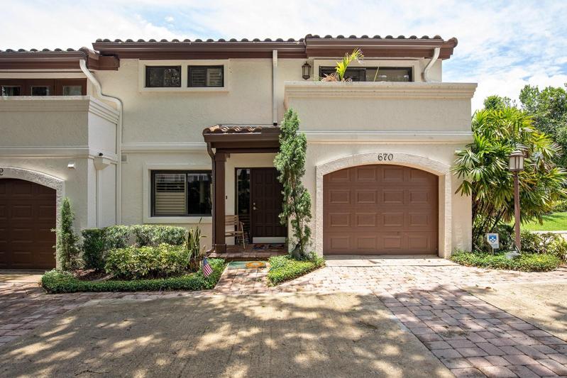 Front of Townhome