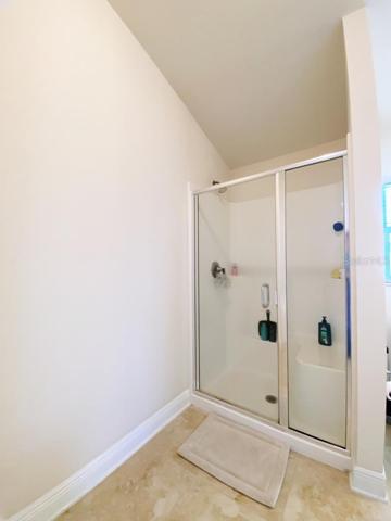 Master shower