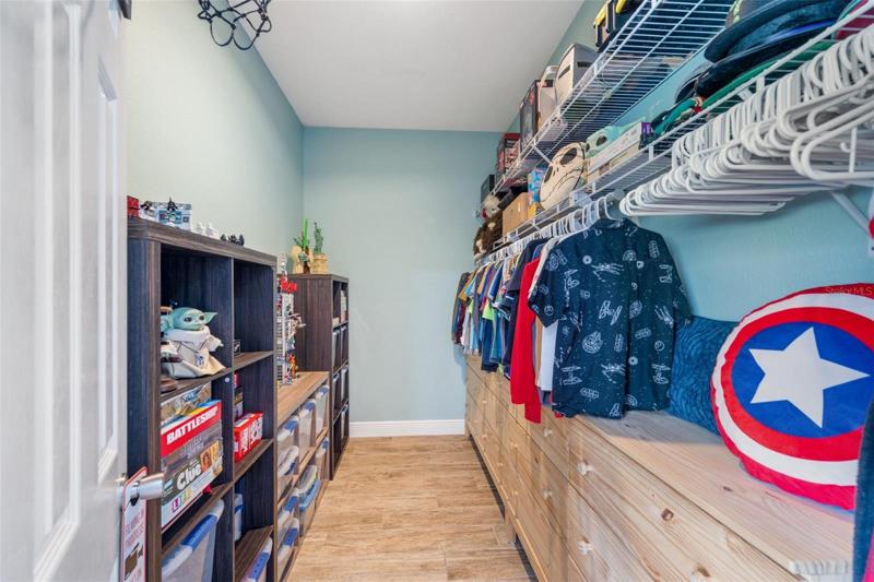Huge walk-in closet