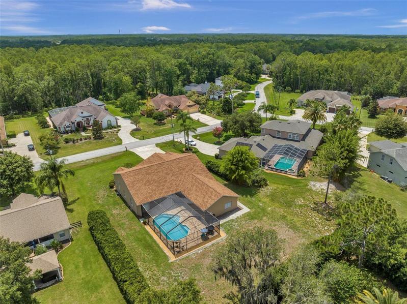 Neighborhood sits in a preserve