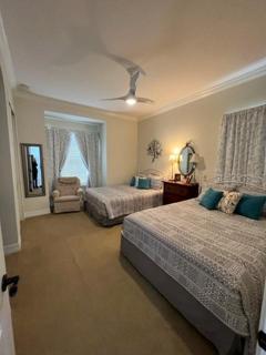 Spacious guest bedroom