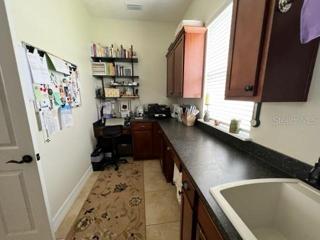 Inside utility room