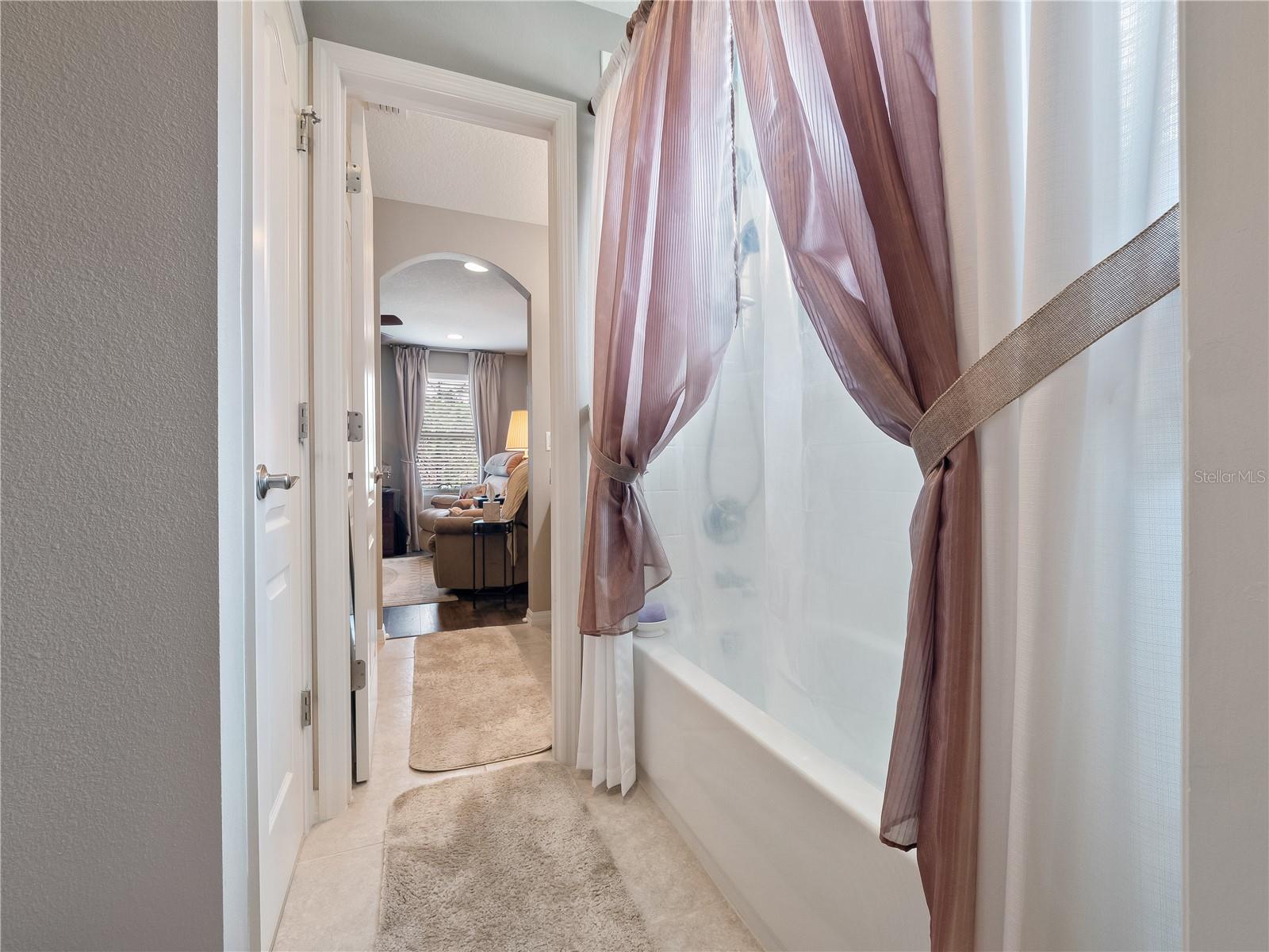 Jack and Jill Bathroom 2 Shower