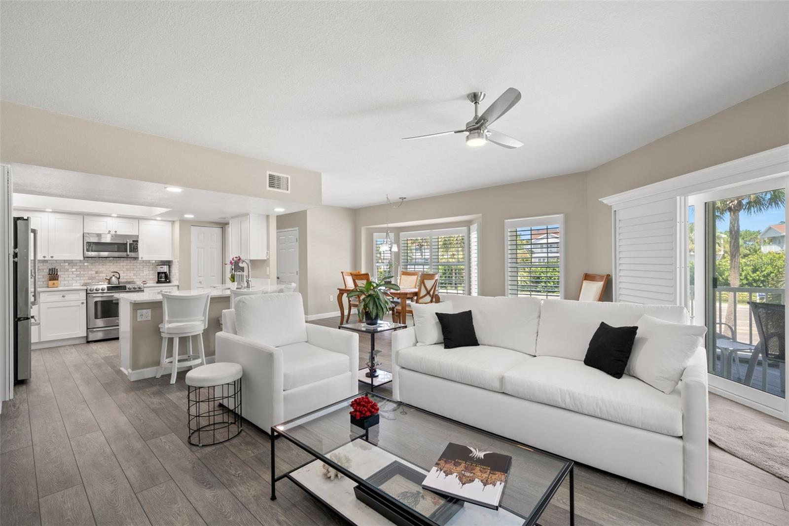 Open Concept Living and Dining