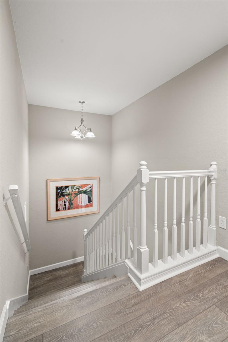 Third Floor Landing. Laundry is located on this Level.