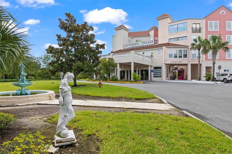 Front of European Village