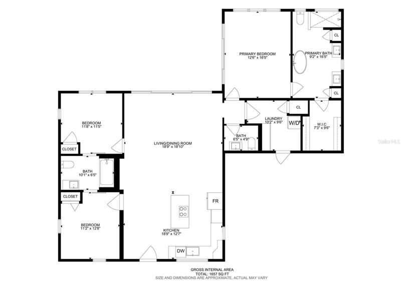 Floorplan of home!