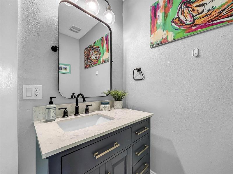 Jack'n Jill Bathroom with Barn Doors