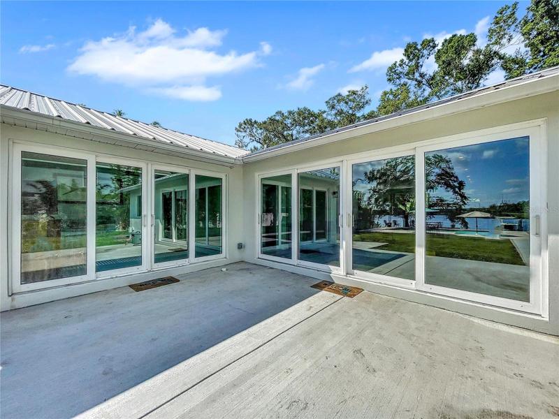 Beautiful views through PGT Impact Hurricane Doors