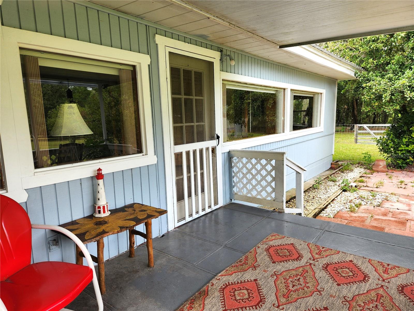 Covered Porch Entry