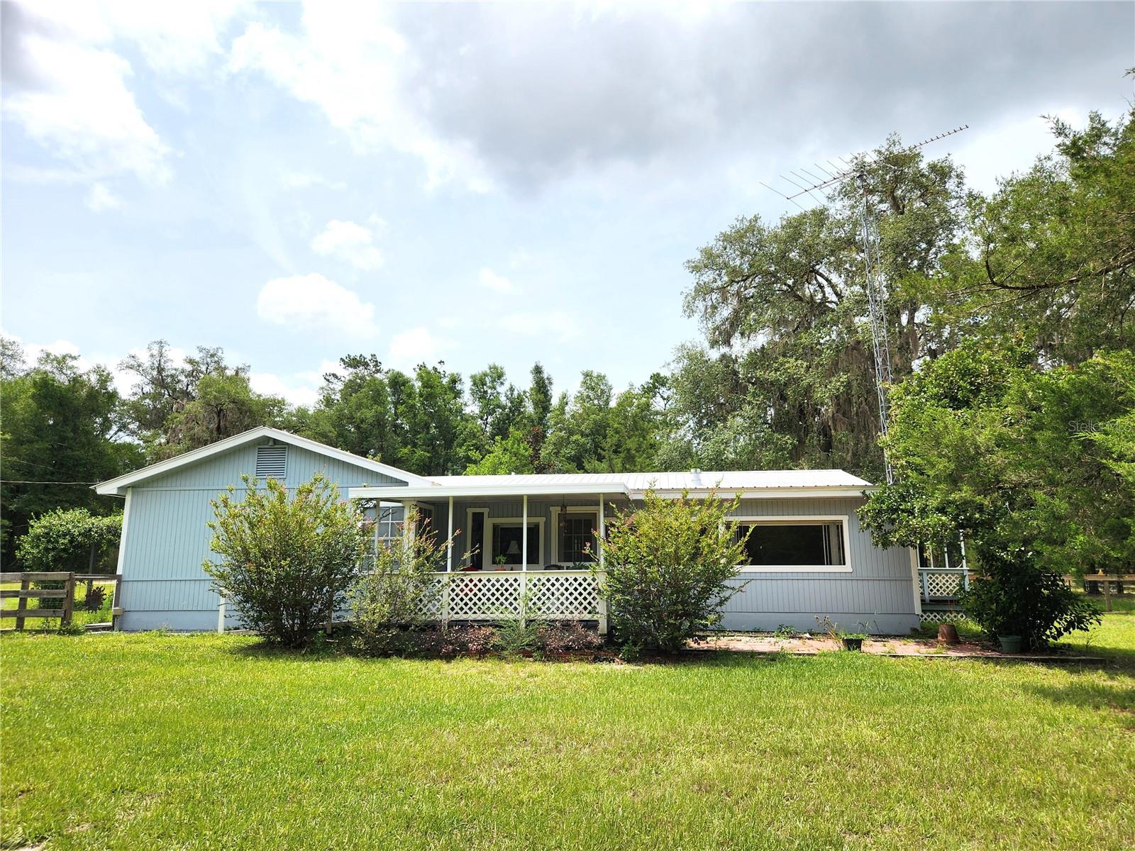 Rear View of Home