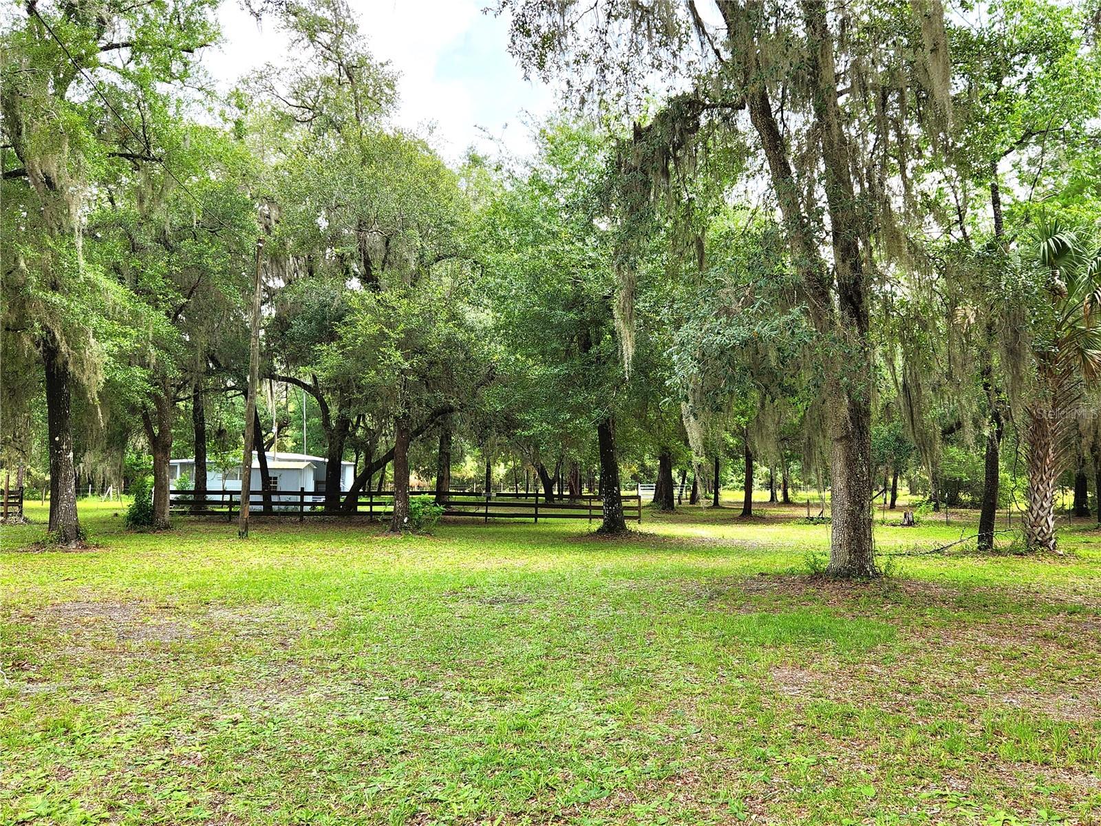 View to Mobile Home