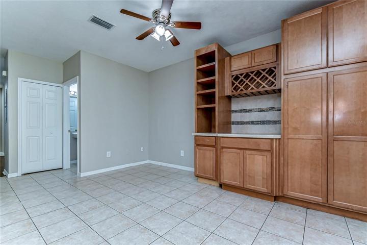 Built in Storage Space