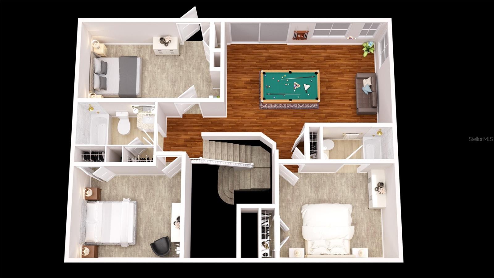 Second Floor Layout