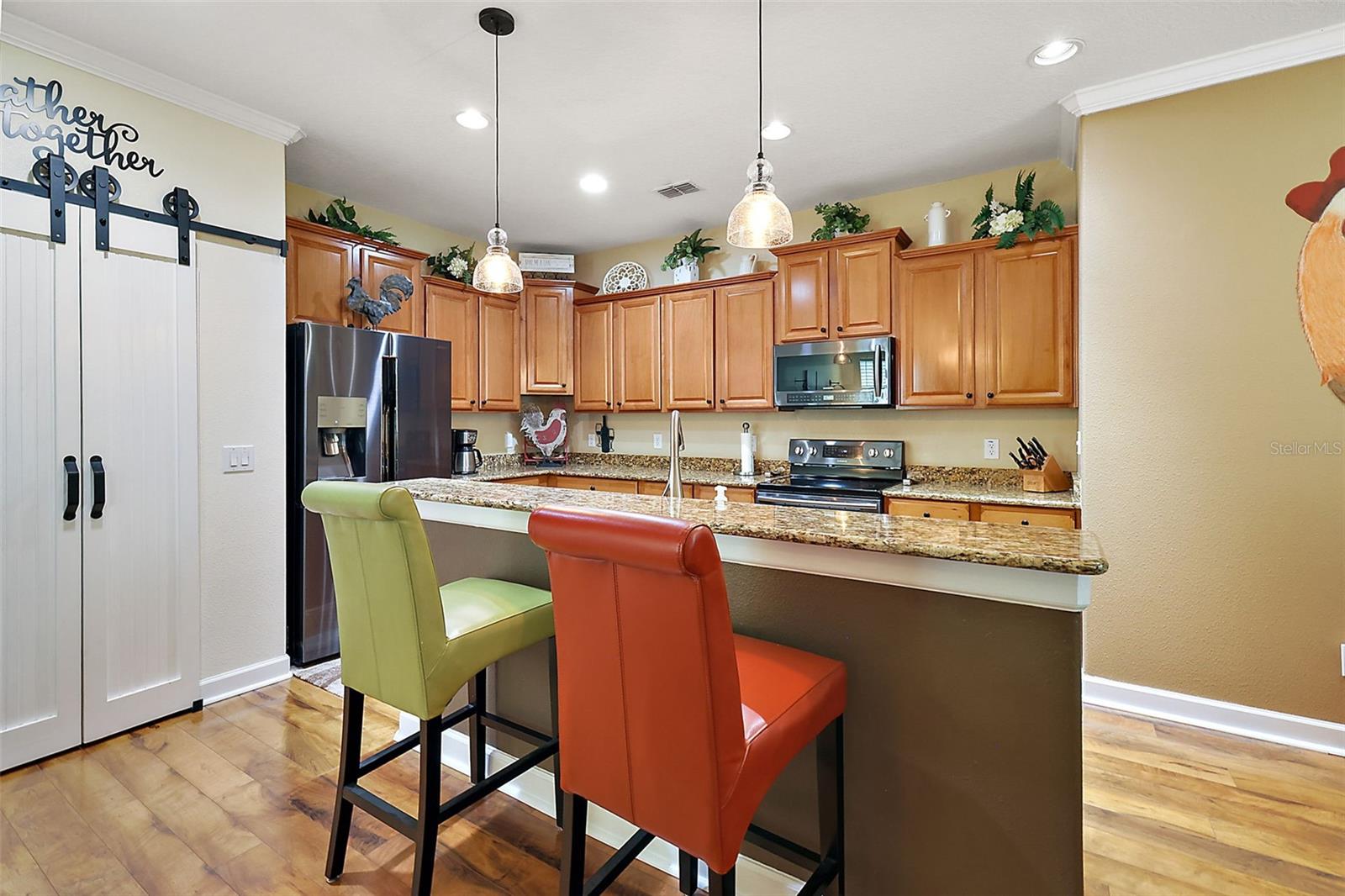Custom Sliding Pantry Doors