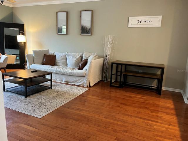2nd floor stagged living room